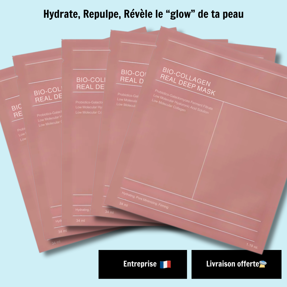 5 Masques Visage Hydrogel