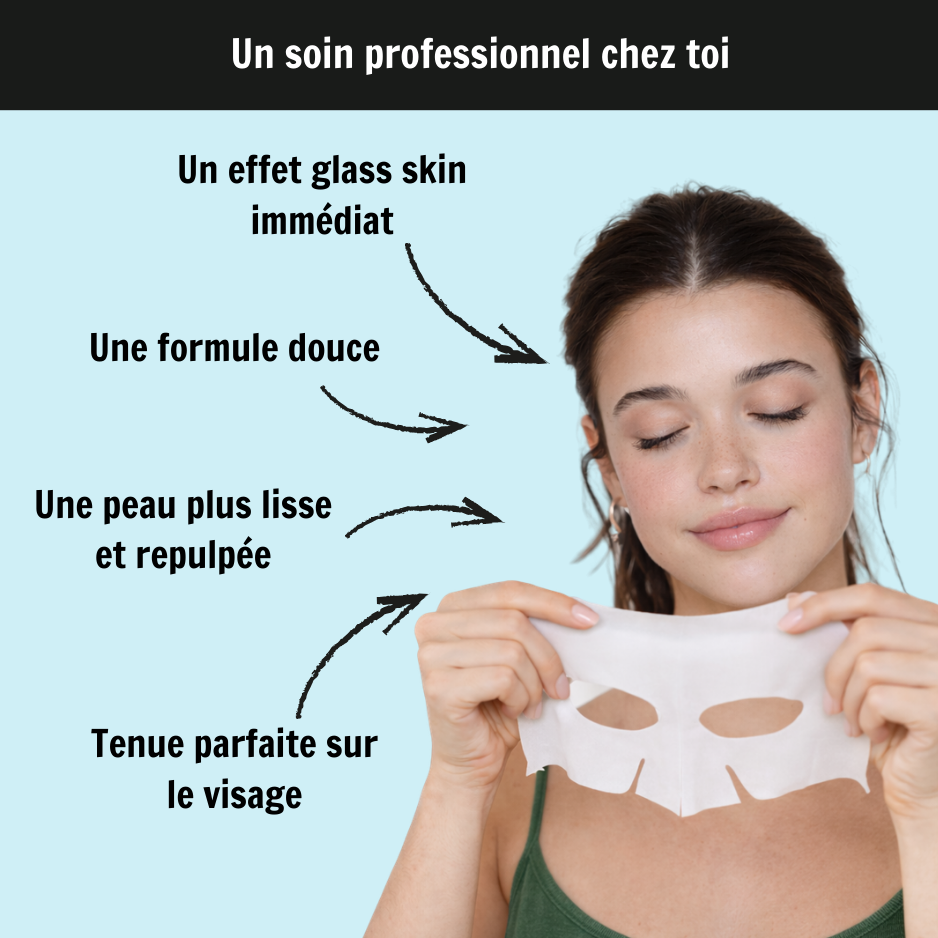 5 Masques Visage Hydrogel